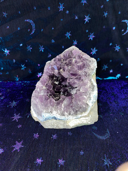 Brazilian Amethyst Cut Base Specimen (LOWER QUALITY)