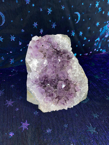 Brazilian Amethyst Cut Base Specimen (LOWER QUALITY)