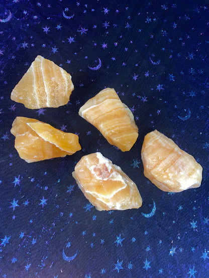 Orange Calcite Specimen (MYSTERY)