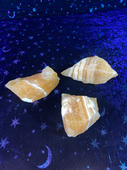 Orange Calcite Specimen (MYSTERY)