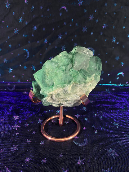 Large Madagascan Green Fluorite Specimen