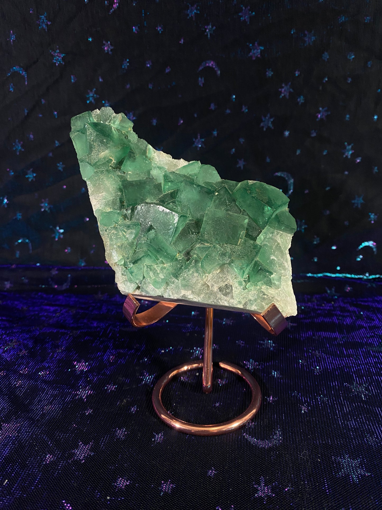 Large Madagascan Green Fluorite Specimen