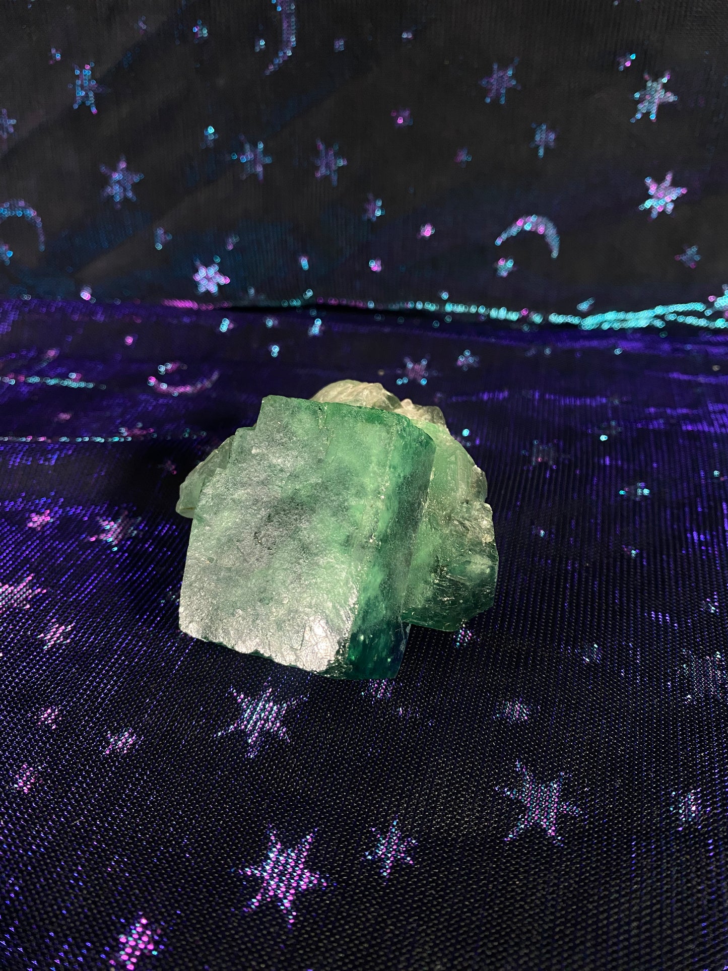 Small Madagascan Green Fluorite Specimen