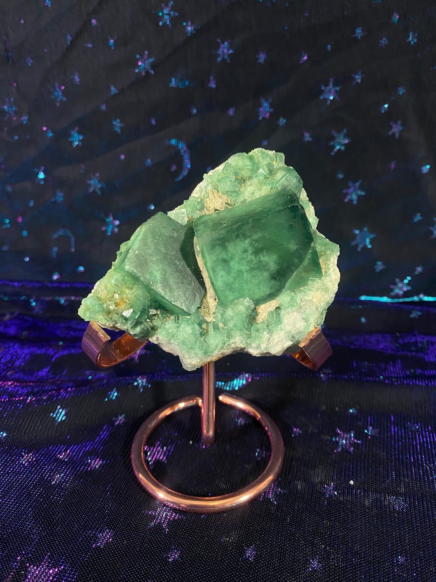 Small Madagascan Green Fluorite Specimen