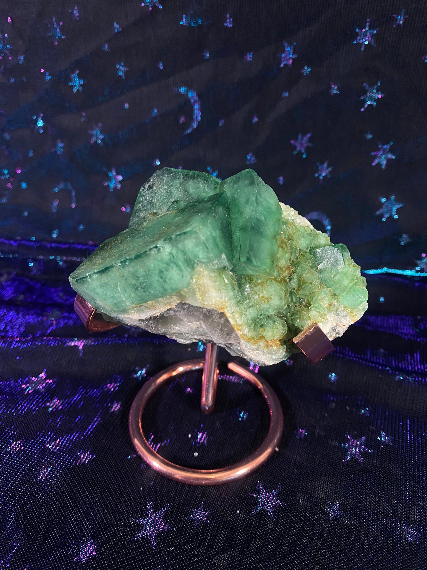 Small Madagascan Green Fluorite Specimen