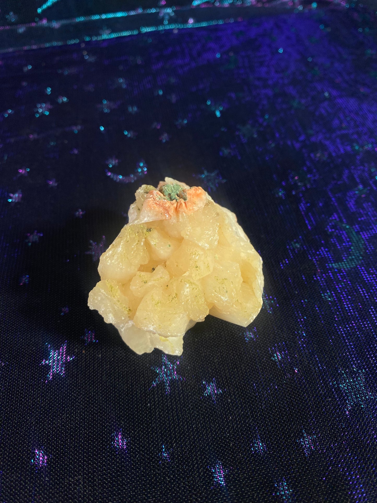 Small-Medium Indian Zeolite Specimen (Peach Tone)