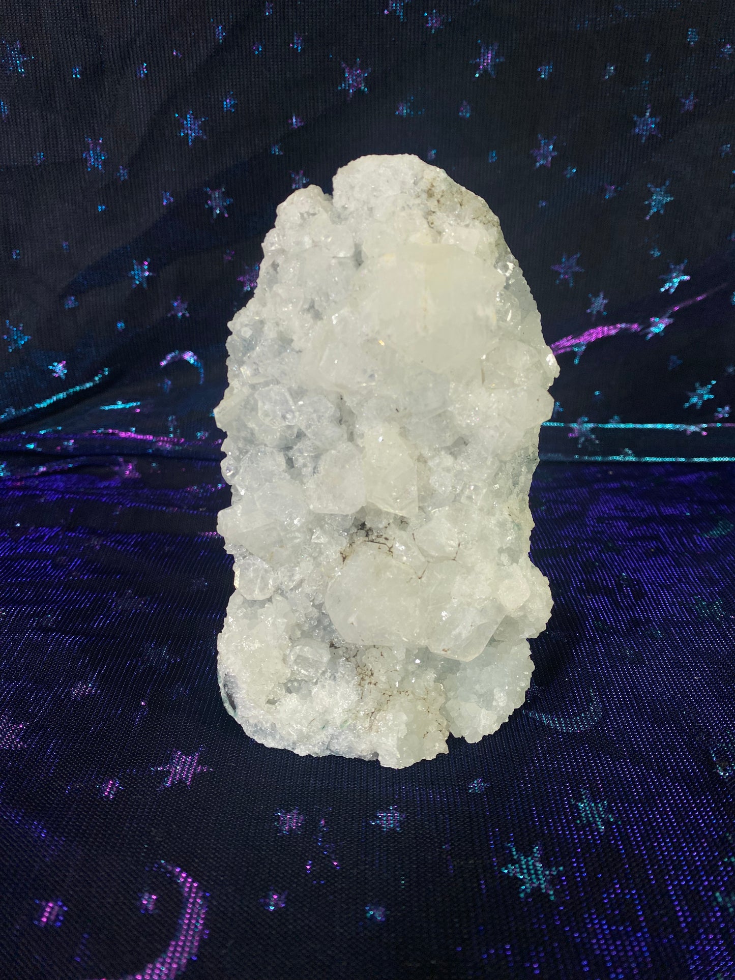 Small-Medium Indian Zeolite Specimen (Blue Tone)