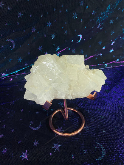 Small-Medium Indian Zeolite Specimen (Clear/White Tone)