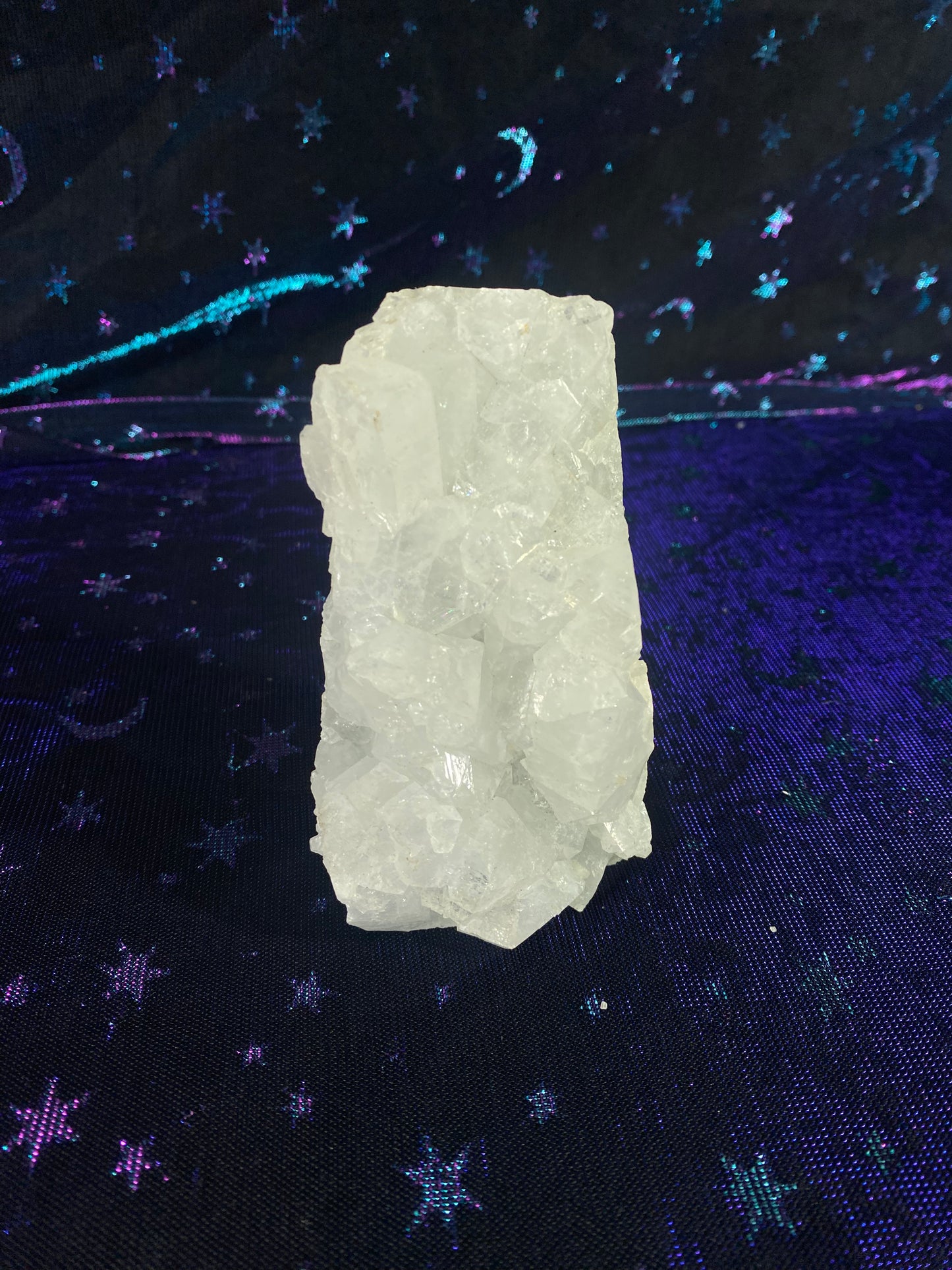 Small-Medium Indian Zeolite Specimen (Clear/White Tone)