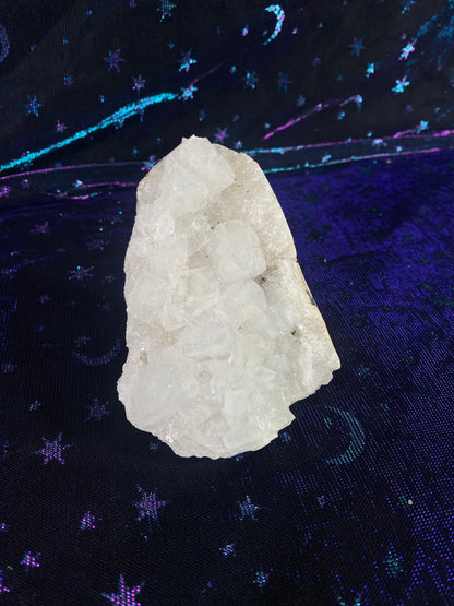 Small-Medium Indian Zeolite Specimen (Clear/White Tone)