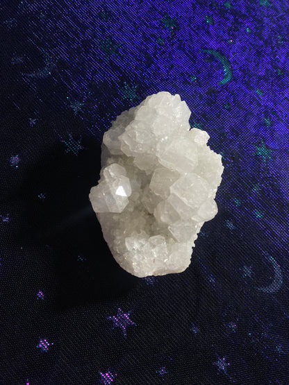 Small-Medium Indian Zeolite Specimen (Clear/White Tone)