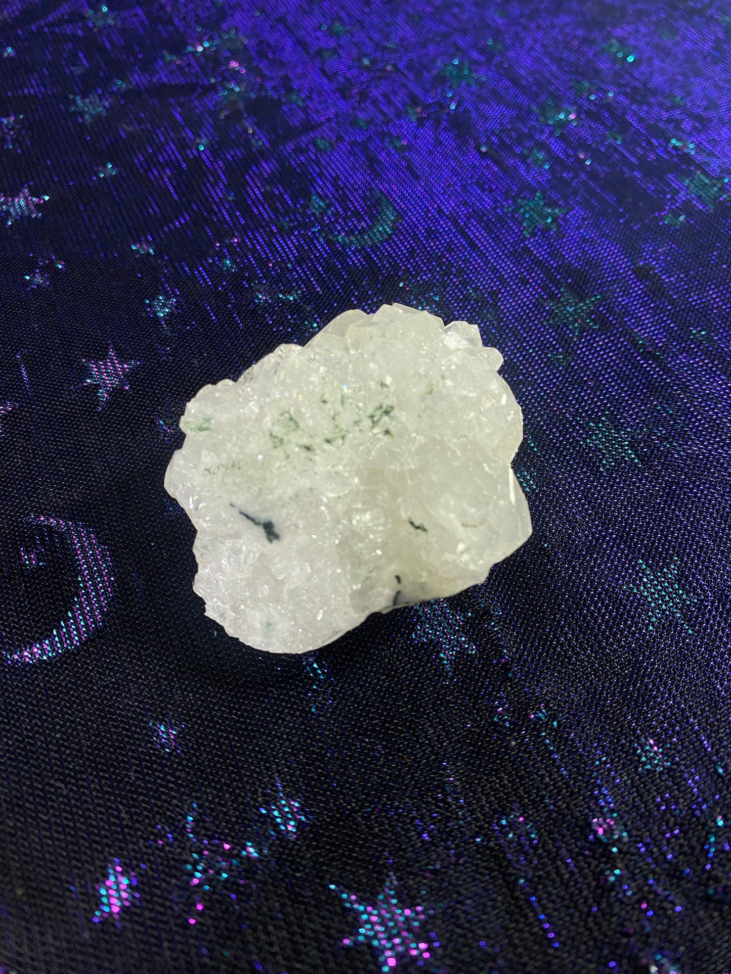 Small-Medium Indian Zeolite Specimen (Clear/White Tone)