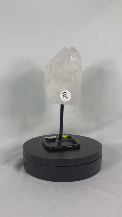 Brazilian Quartz Specimen On Stand (R)