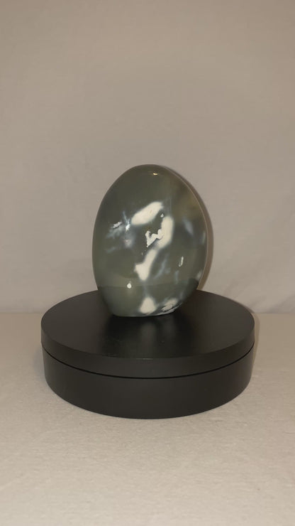 Madagascan Polished Orca Agate Mountain (I1)