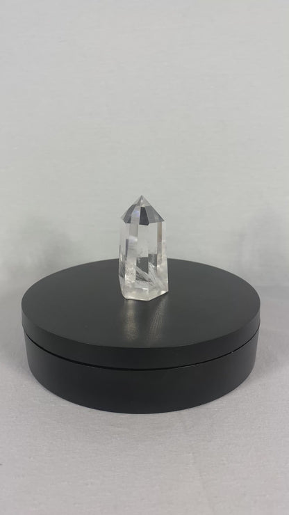 Chinese Polished Clear Quartz Tower (B)