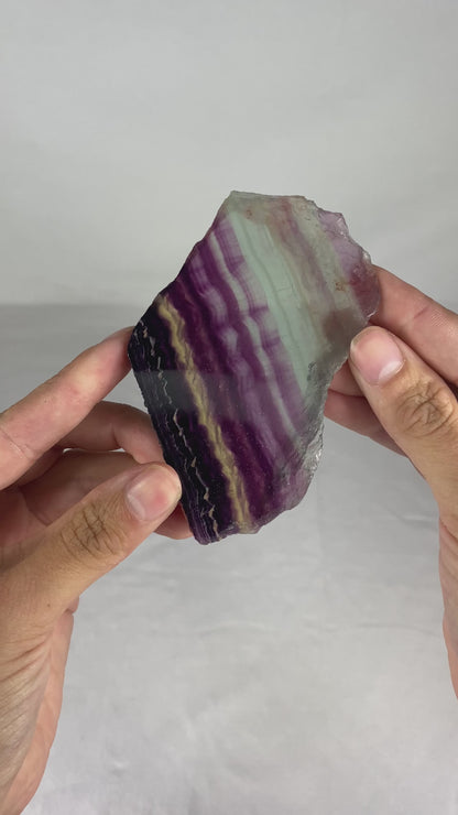 Chinese Polished Fluorite Slab (D)