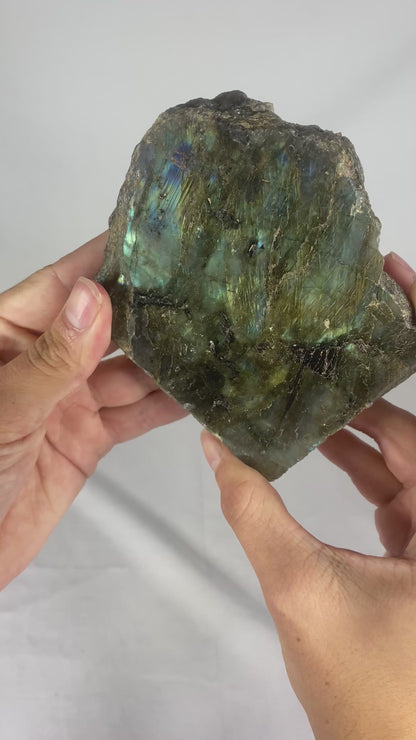 Madagascan Labradorite Slab (A)
