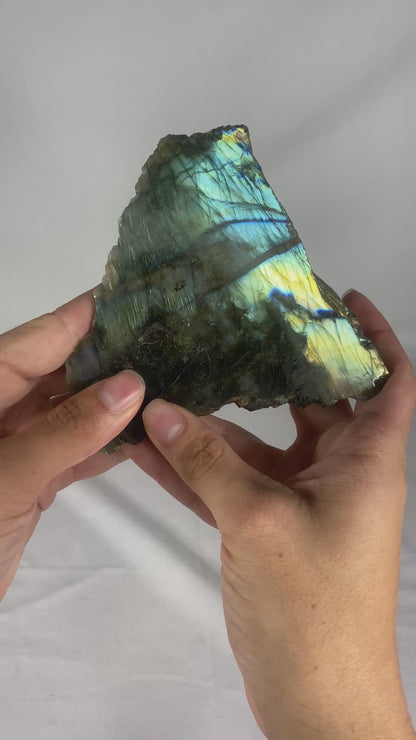 Madagascan Labradorite Slab (F)
