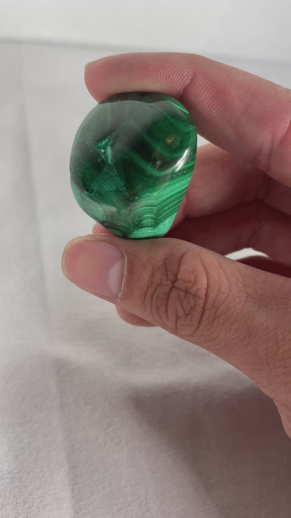 African Polished Malachite Specimen (F)