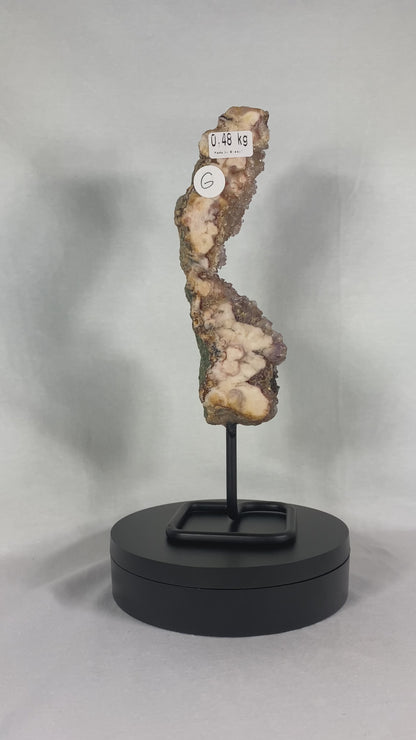 Brazilian Pink Amethyst Specimen On Stand (G)