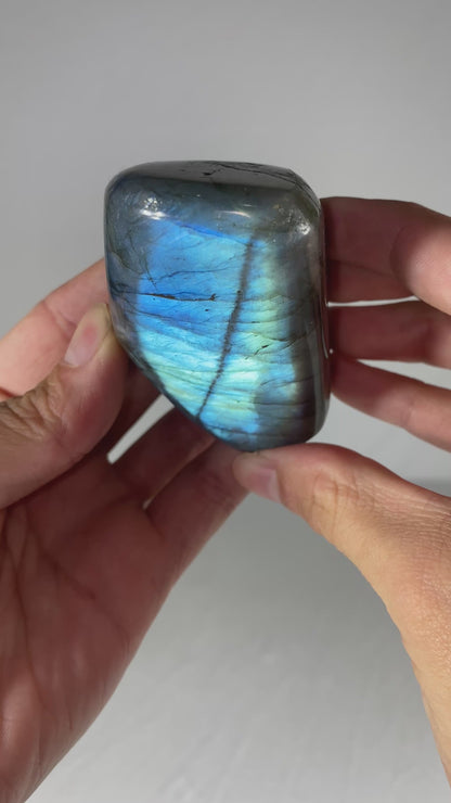 Madagascan Polished Labradorite Freeform Mountain (Small Q)