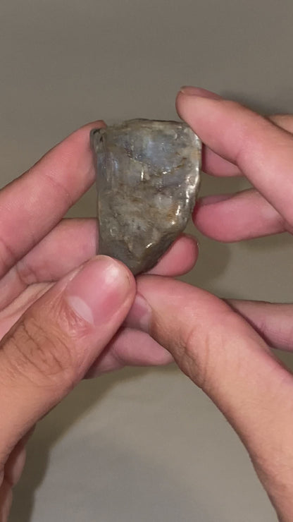 “Electric Blue” Wisconsin Moonstone Specimen (C)
