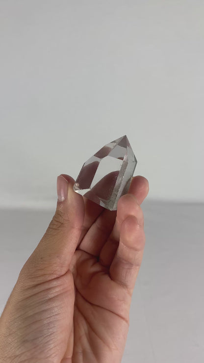 Chinese Polished Clear Quartz Tower (C)