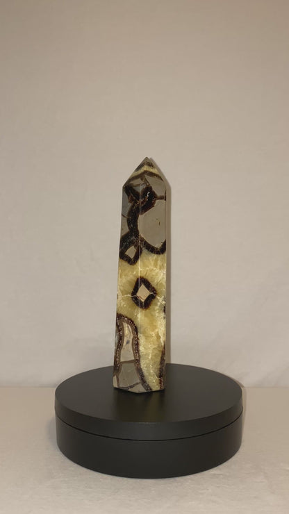 Madagascan Polished Septarian Tower (F)