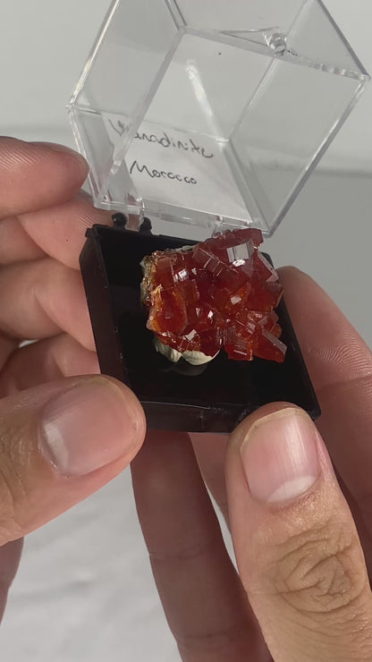Moroccan Vanadinite Thumbnail Specimen (Small J)
