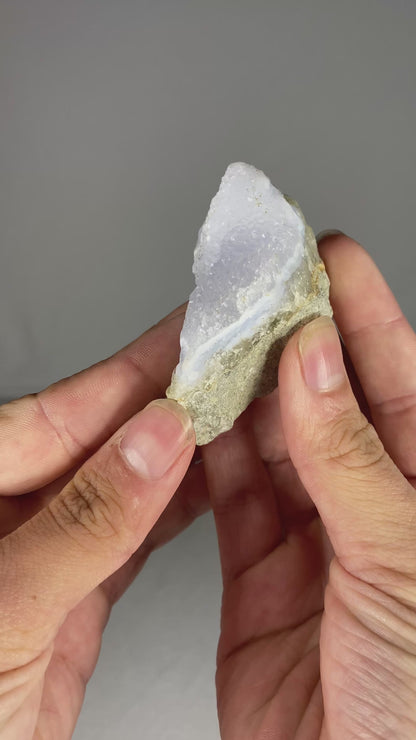 Blue Lace Agate Specimen (H)