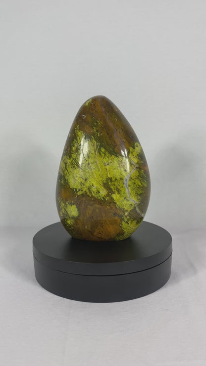 Madagascan Polished Green Opal Mountain (G)