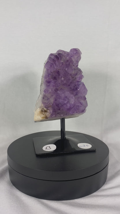 Brazilian Amethyst Specimen On Stand (B)