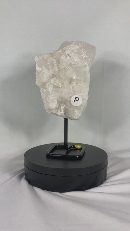 Brazilian Quartz Specimen On Stand (P)