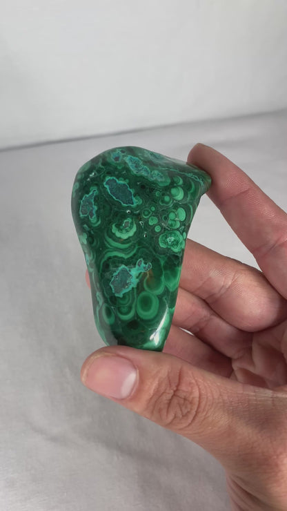 African Polished Malachite Specimen (A1)