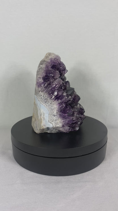 Brazilian Amethyst Cut Base Specimen (HIGH QUALITY S)