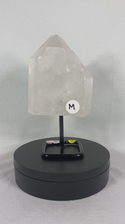 Brazilian Quartz Specimen On Stand (M)