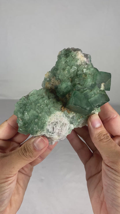 Madagascan Cubic Green Fluorite Specimen (E)