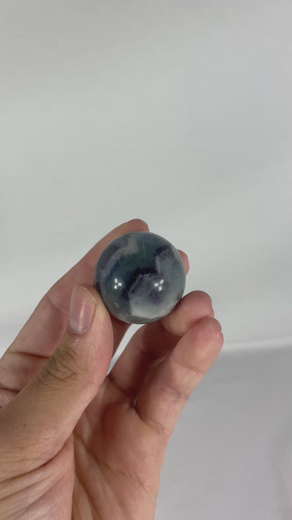 Chinese Polished Fluorite Sphere (F)