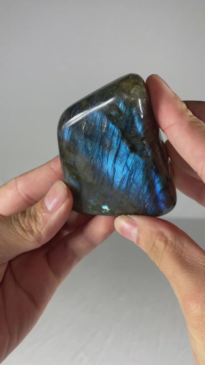 Madagascan Polished Labradorite Freeform Mountain (Small X)