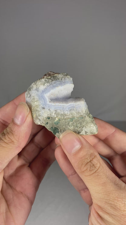 Blue Lace Agate Specimen (L)
