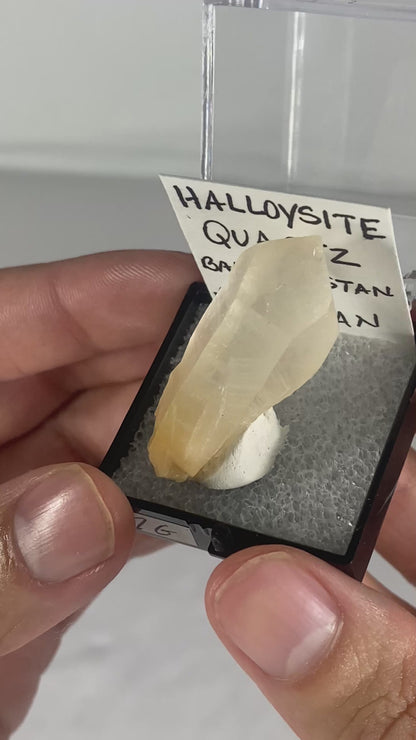 Pakistani Halloysite Quartz Thumbnail Specimen (Pre-Done J)