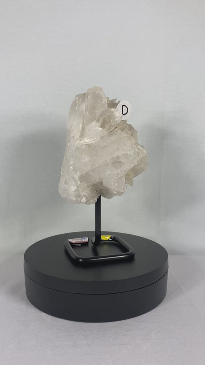 Brazilian Quartz Specimen On Stand (D)