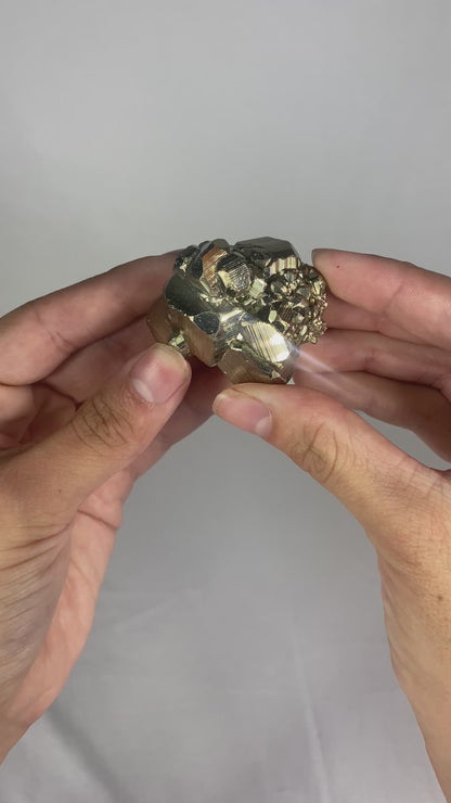 Peruvian Cubic Pyrite Specimen (M)