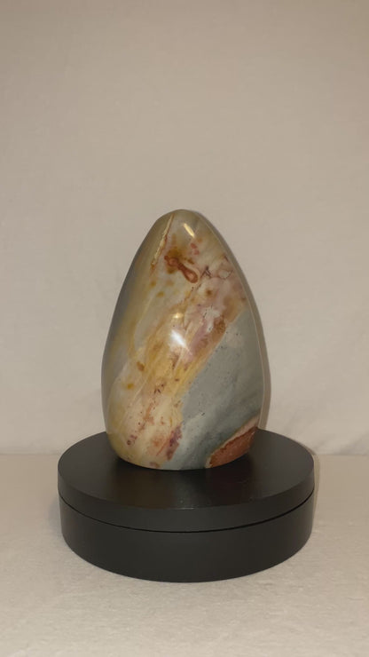 Madagascan Polished Polychrome Jasper Mountain (Y)