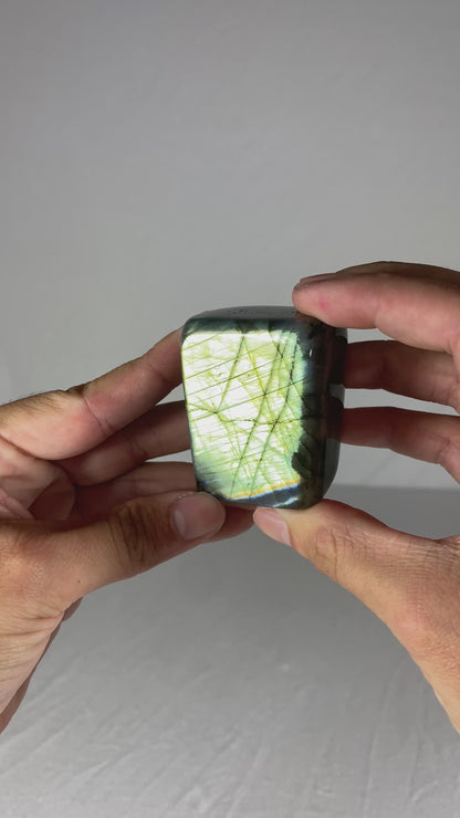 Madagascan Polished Labradorite Freeform Mountain (Small A)