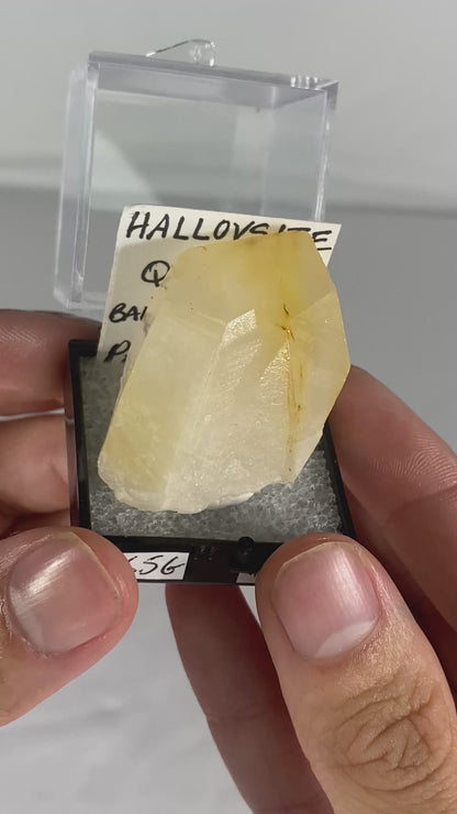 Pakistani Halloysite Quartz Thumbnail Specimen (Pre-Done K)