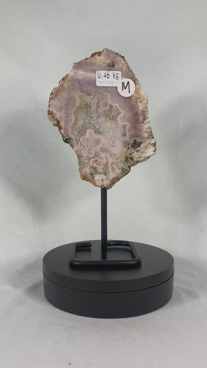 Brazilian Pink Amethyst Specimen On Stand (M)
