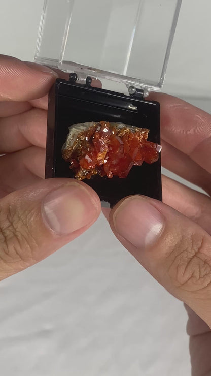 Moroccan Vanadinite Thumbnail Specimen (Small E)
