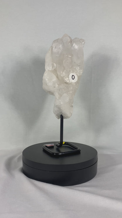 Brazilian Quartz Specimen On Stand (O)