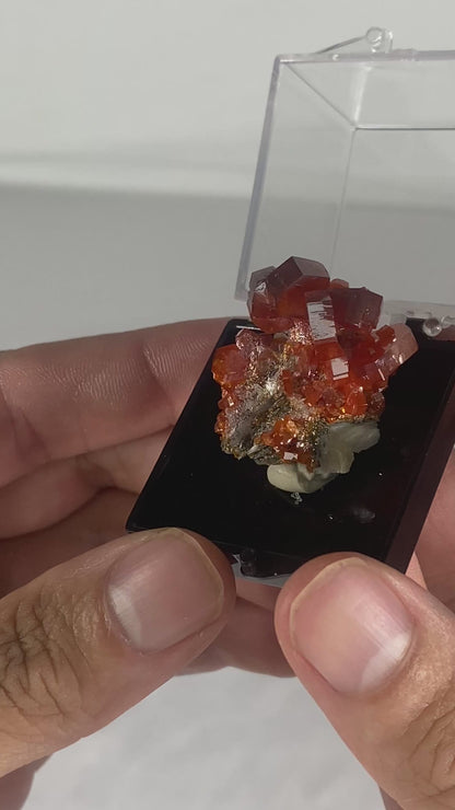 Moroccan Vanadinite Thumbnail Specimen (Small F)